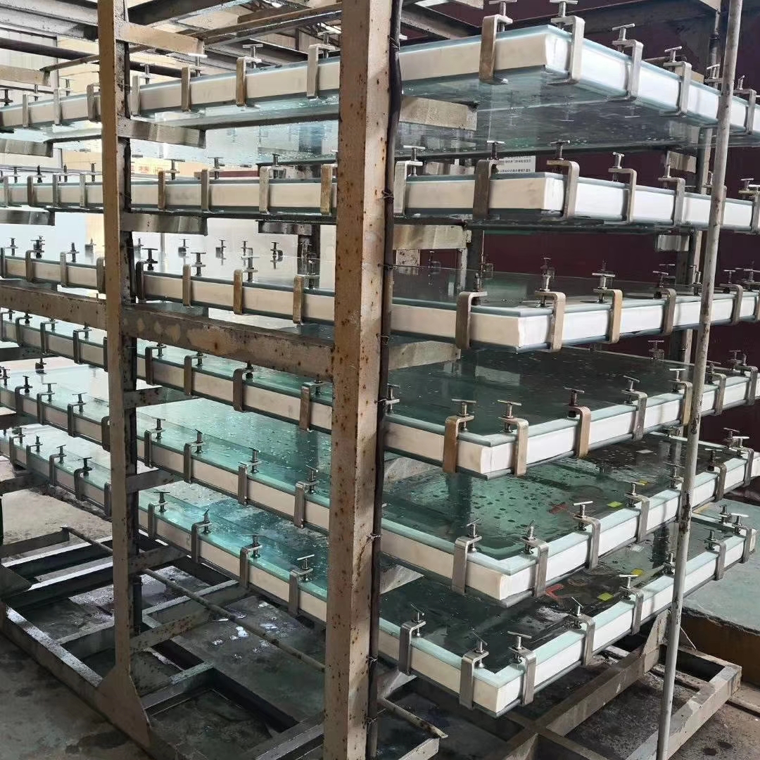 Cooling thick cast acrylic sheets before demolding. Allowing the sheets to cool gradually is essential for stress relief and dimensional stability.