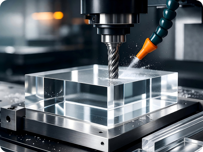 CNC Machine CNC Routing and Profiling for Acrylic Parts