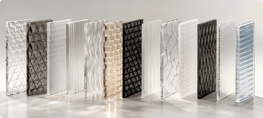 Patterned Extruded Acrylic